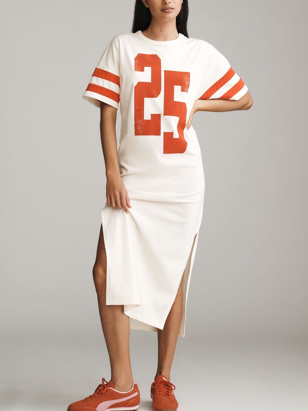 Daily Practice NWT Graphic T-shirt Midi Dress Anthropologie Sz XS